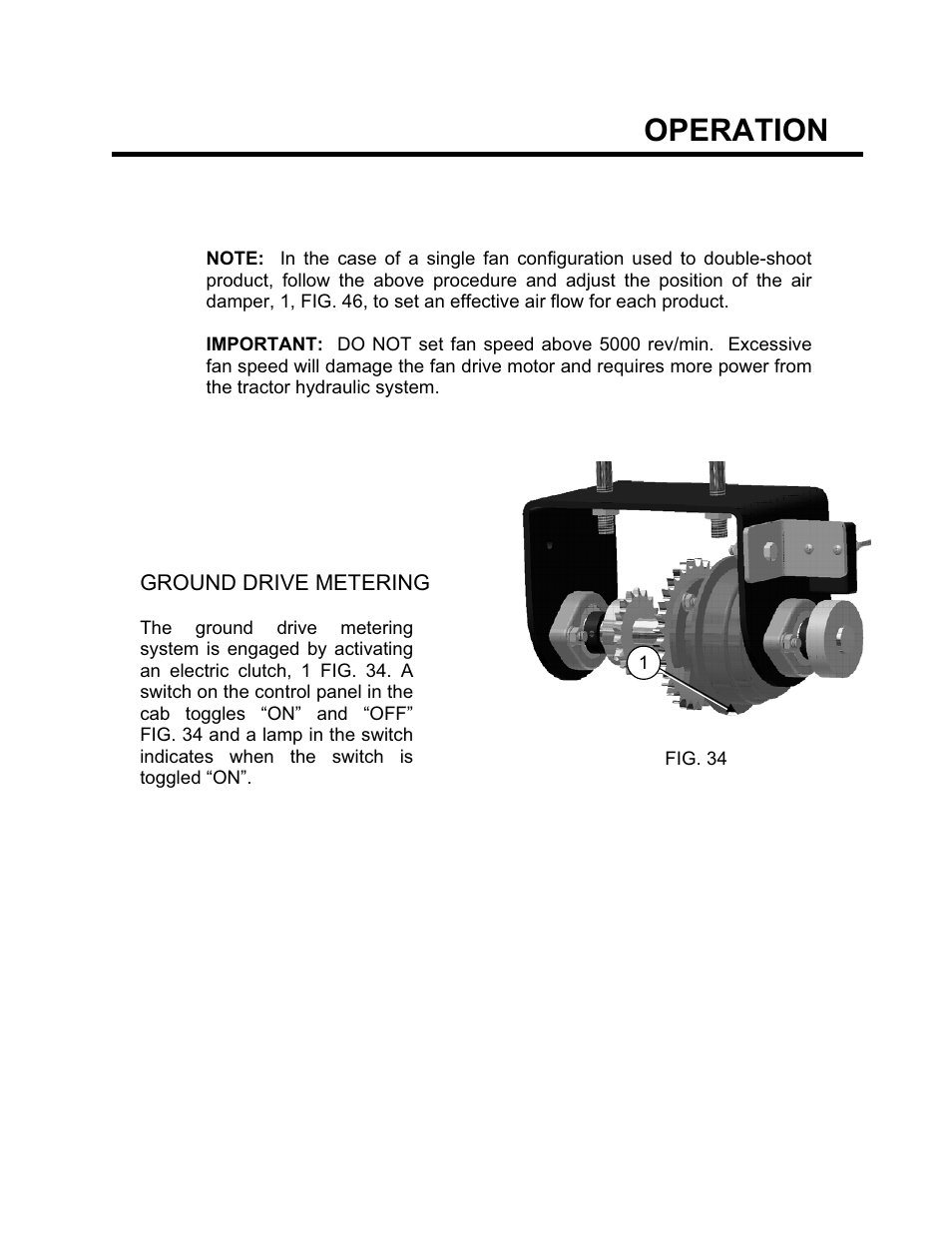 Operation | Seed Hawk GRANULAR AND LIQUID TANKS 2008 User Manual | Page 28 / 56