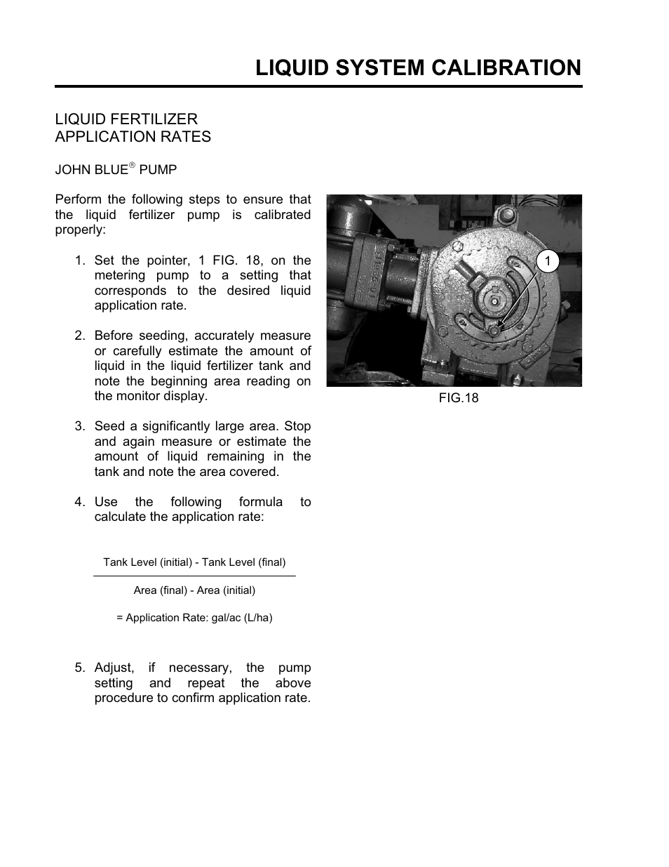 Liquid system calibration, Liquid fertilizer application rates | Seed Hawk GRANULAR AND LIQUID TANKS 2008 User Manual | Page 41 / 56