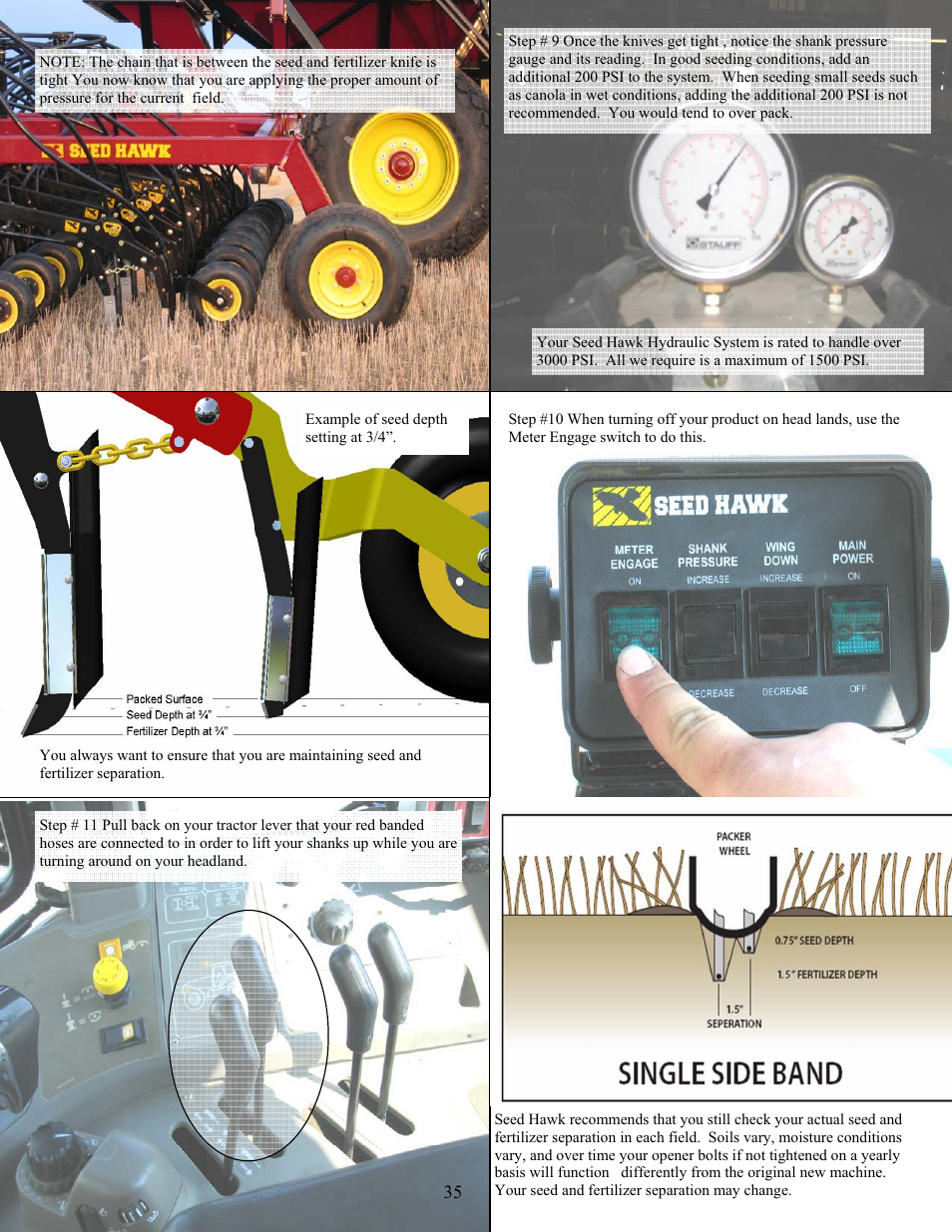 Seed Hawk TOOLBAR 2008 User Manual | Page 40 / 85