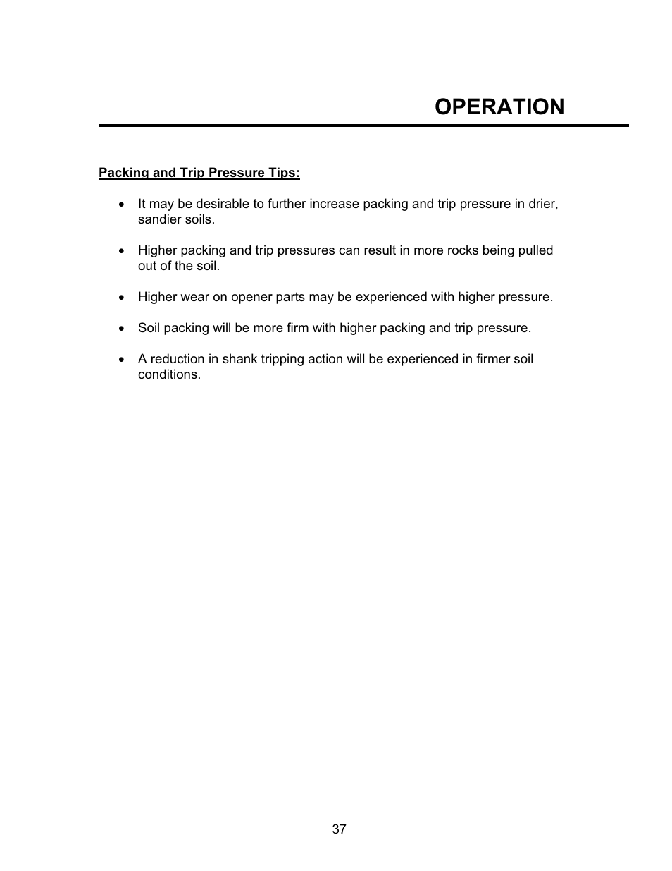 Operation | Seed Hawk TOOLBAR 2008 User Manual | Page 42 / 85