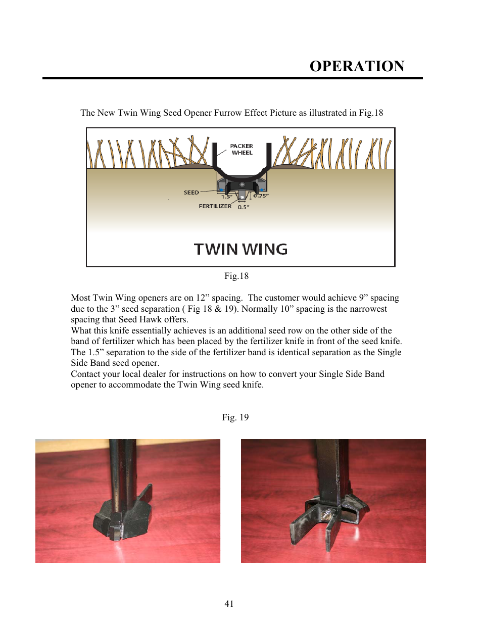 Operation | Seed Hawk TOOLBAR 2008 User Manual | Page 46 / 85