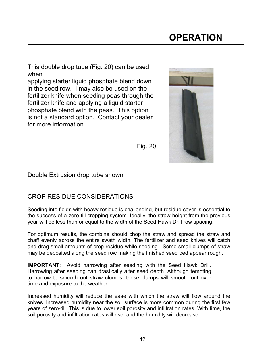 Operation | Seed Hawk TOOLBAR 2008 User Manual | Page 47 / 85