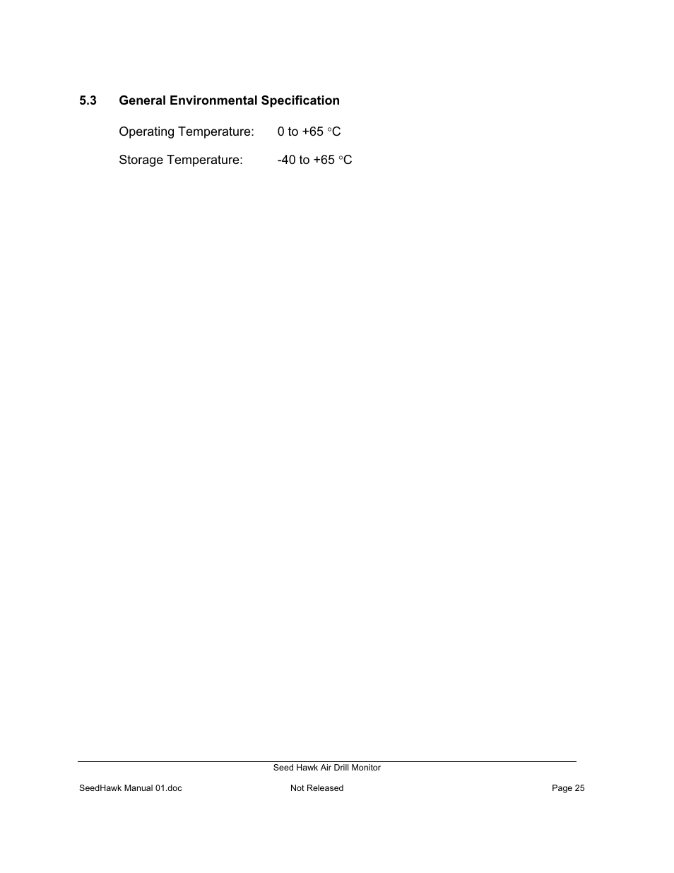 Seed Hawk Air Drill Monitor 2008 User Manual | Page 27 / 28