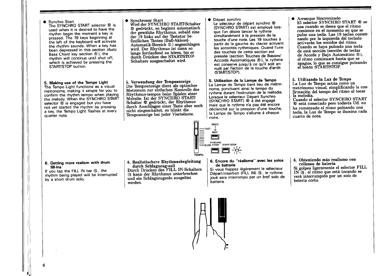 Yamaha PSS-450 User Manual | Page 8 / 16