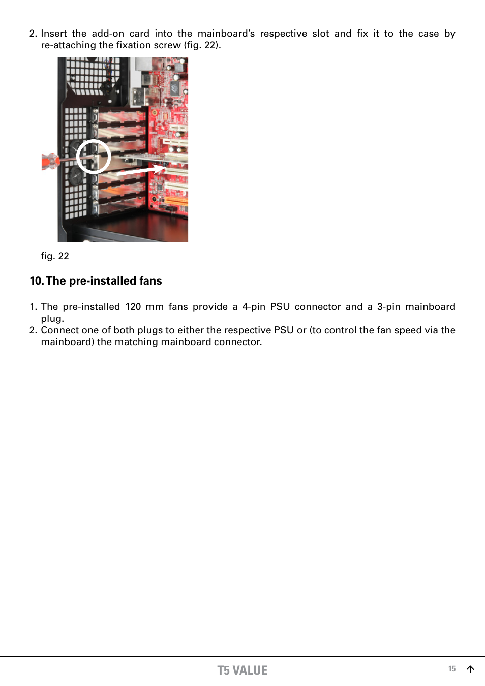 T5 value | SHARKOON T5 Economy User Manual | Page 15 / 17