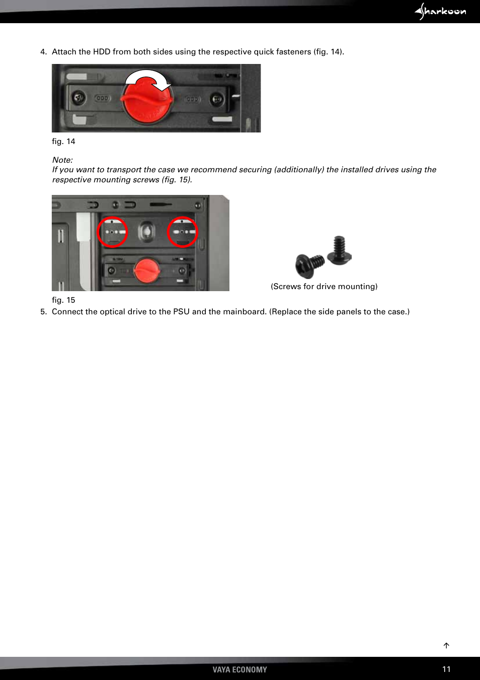 SHARKOON Vaya Value User Manual | Page 13 / 15