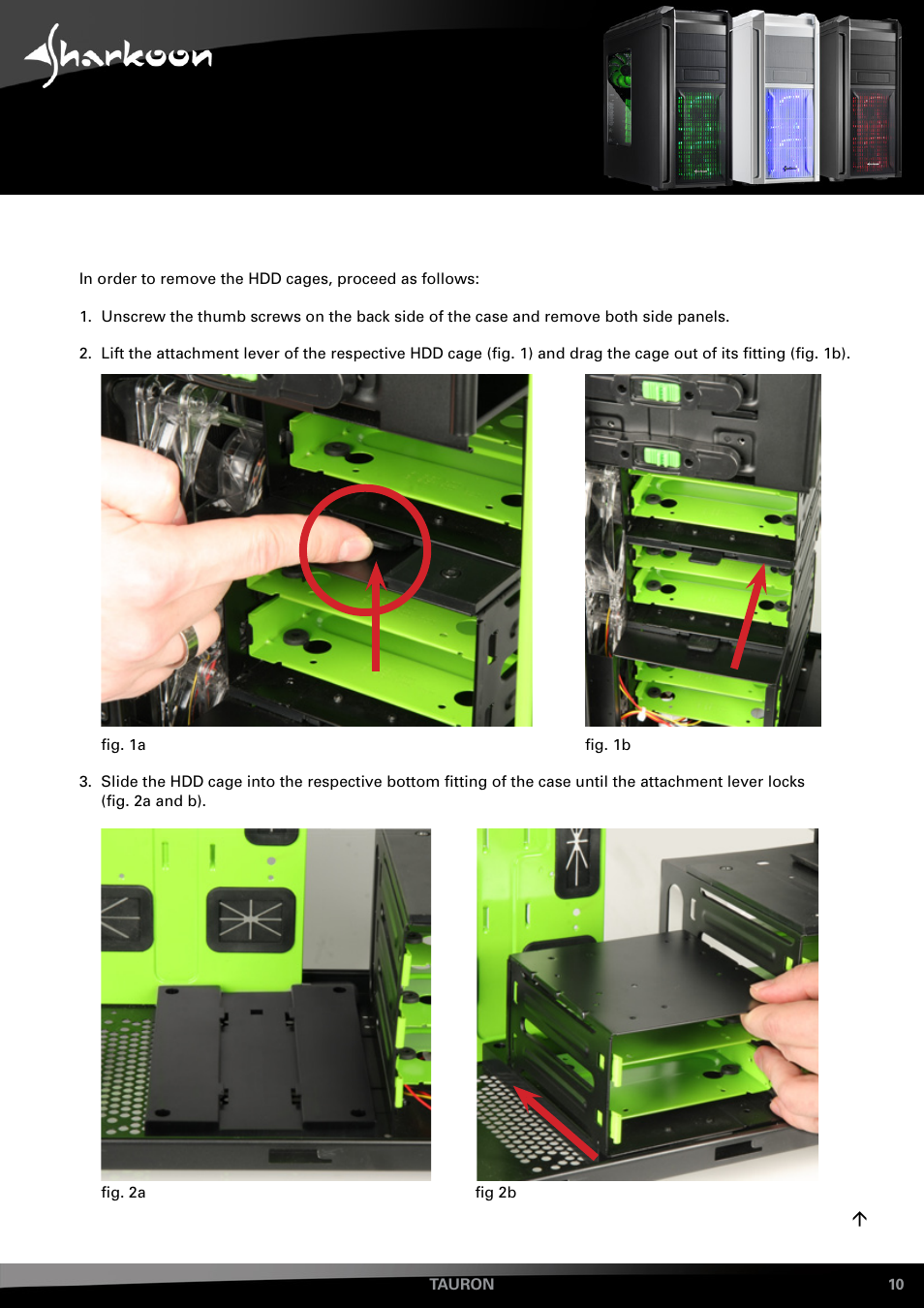 SHARKOON Tauron User Manual | Page 10 / 23