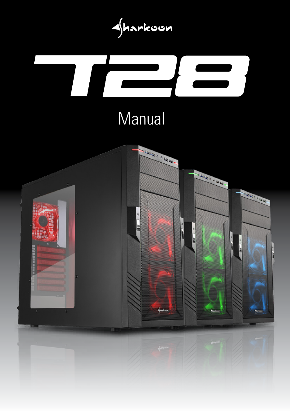 SHARKOON T28 User Manual | 18 pages