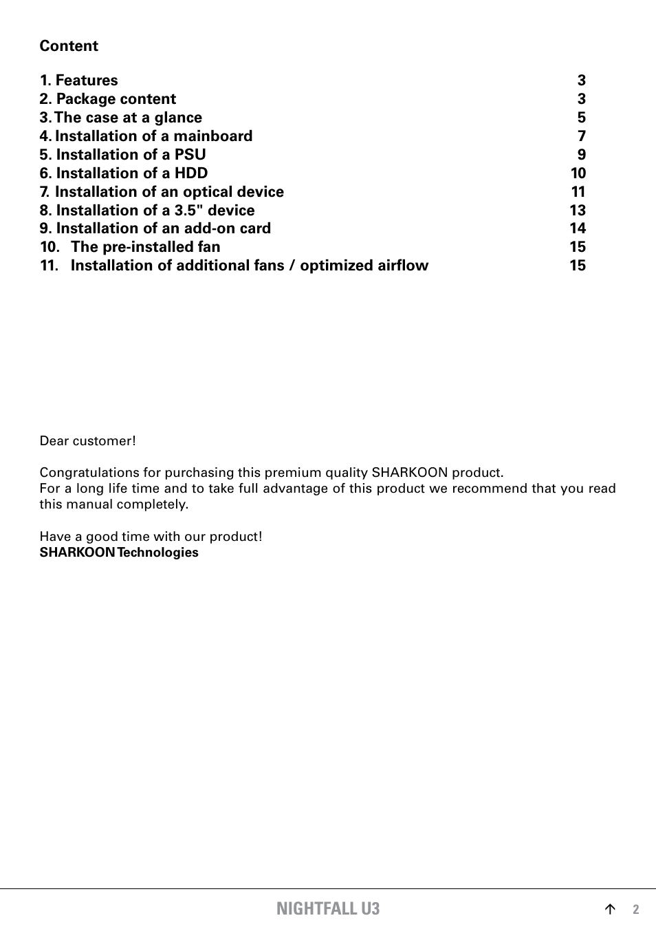 SHARKOON Skiller User Manual | Page 2 / 17