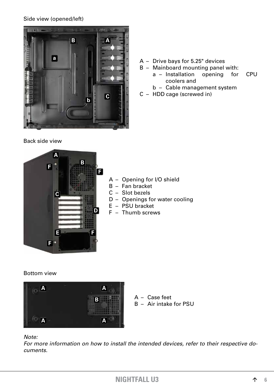 Nightfall u3 | SHARKOON Skiller User Manual | Page 6 / 17