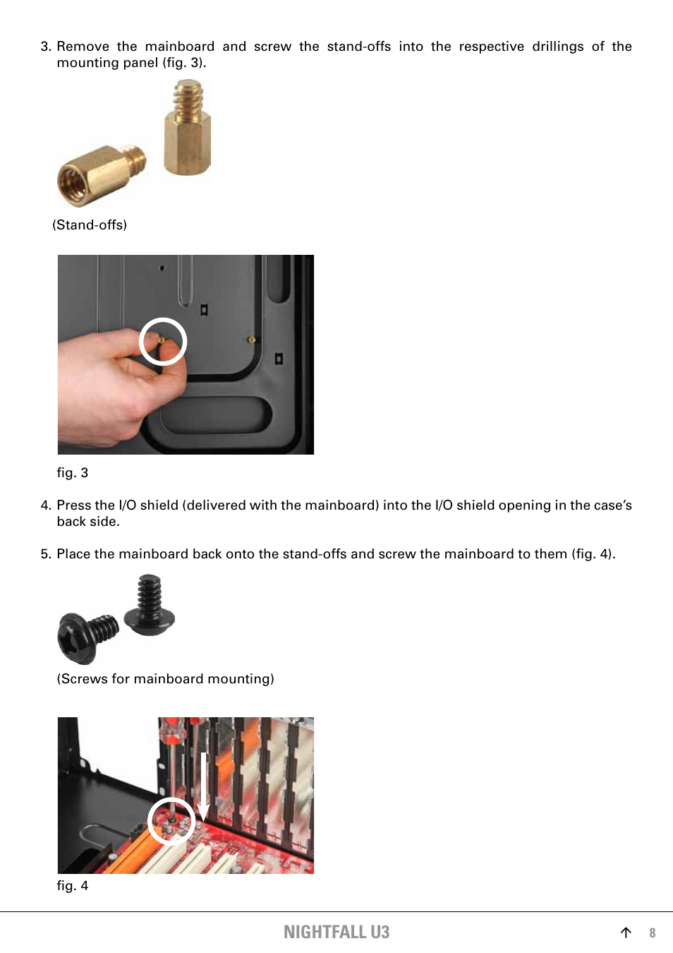 Nightfall u3 | SHARKOON Skiller User Manual | Page 8 / 17