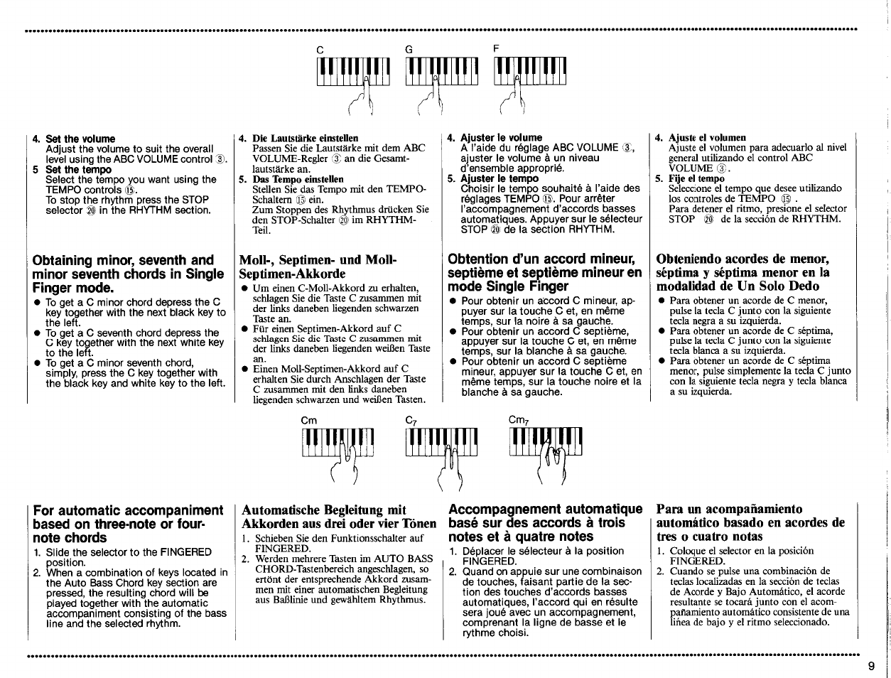 Yamaha PSS-560 User Manual | Page 11 / 23