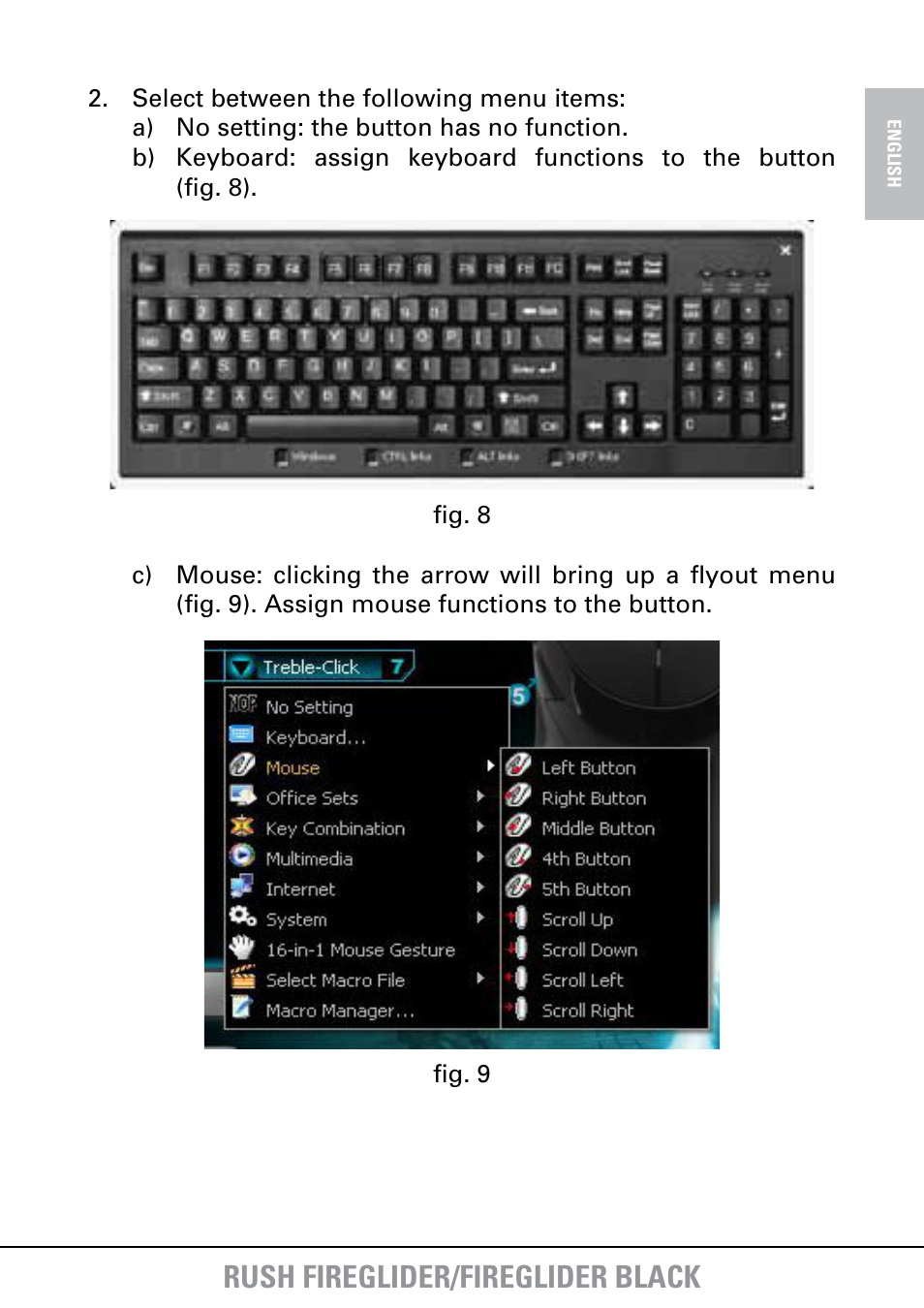 Rush fireglider/fireglider black | SHARKOON FireGlider User Manual | Page 13 / 30