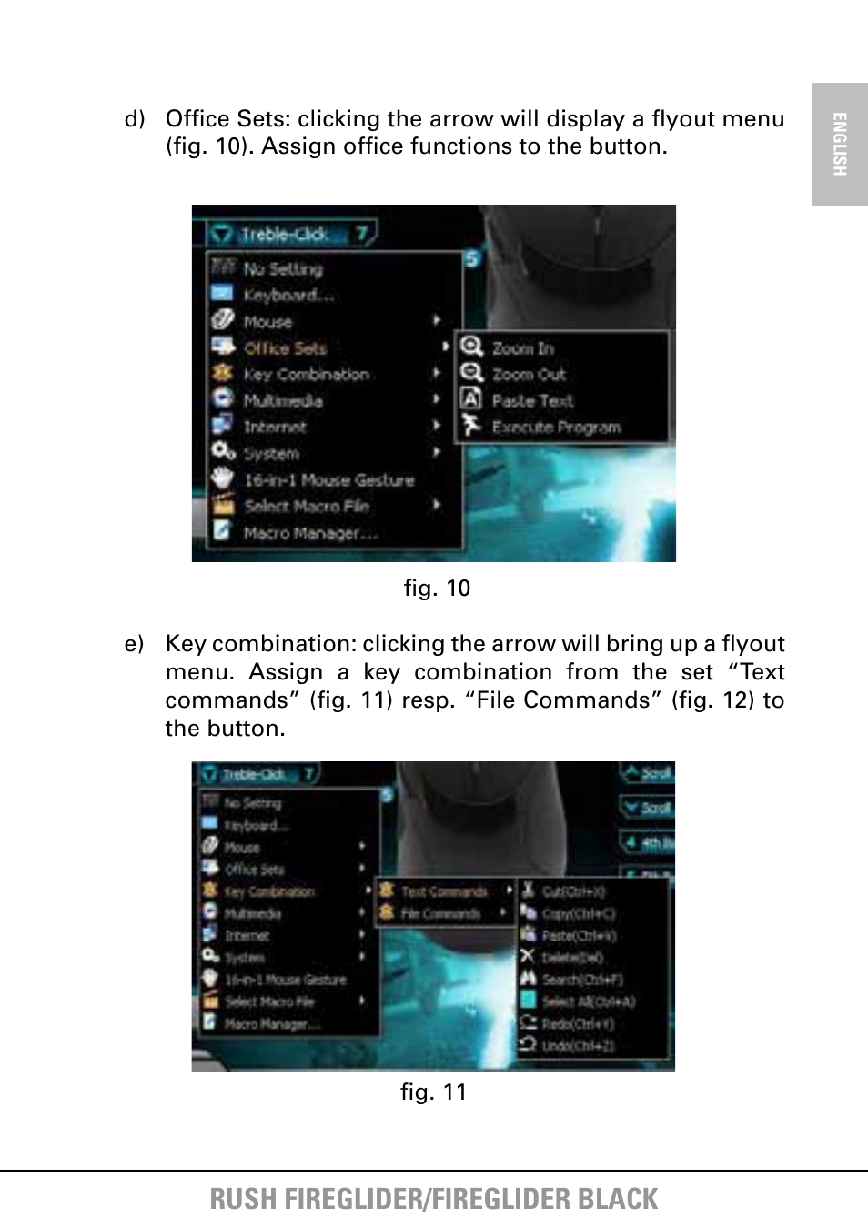 Rush fireglider/fireglider black | SHARKOON FireGlider User Manual | Page 14 / 30