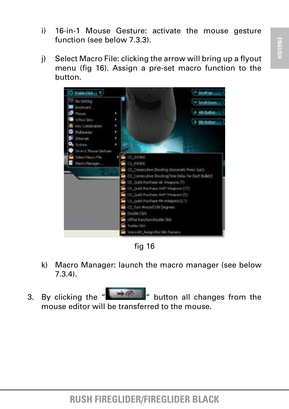 Rush fireglider/fireglider black | SHARKOON FireGlider User Manual | Page 17 / 30