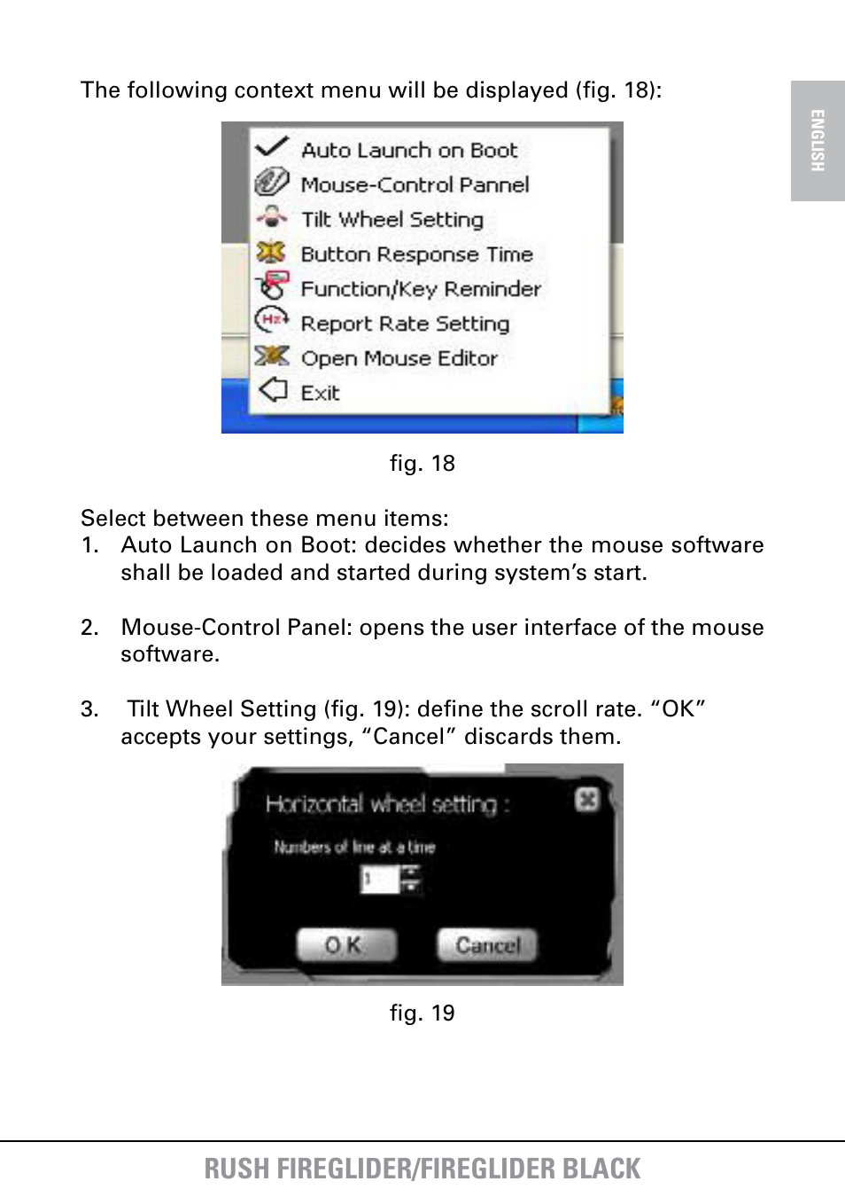 Rush fireglider/fireglider black | SHARKOON FireGlider User Manual | Page 26 / 30