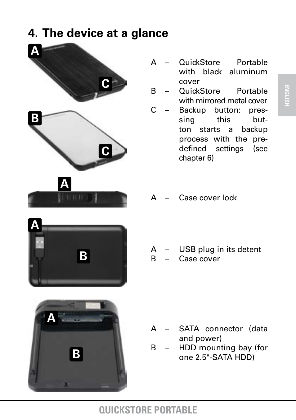 Quickstore portable | SHARKOON QuickStore Portable User Manual | Page 5 / 18