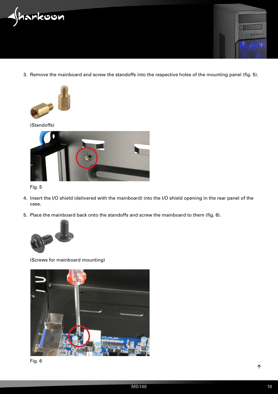 SHARKOON MS140 User Manual | Page 10 / 19