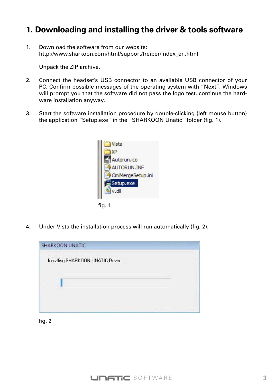 SHARKOON Unatic User Manual | Page 3 / 18
