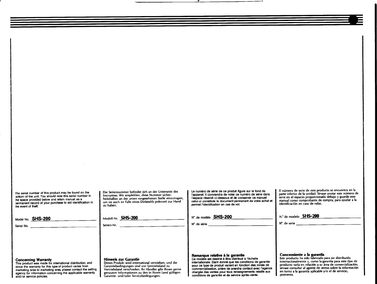 Shs-200, Shs“200 | Yamaha SHS-200 User Manual | Page 39 / 40