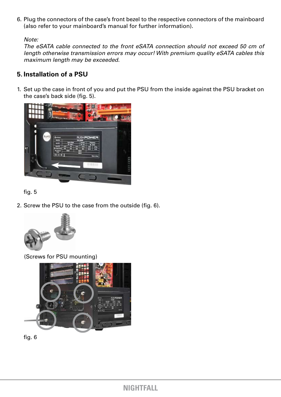 Nightfall | SHARKOON Nightfall User Manual | Page 9 / 17
