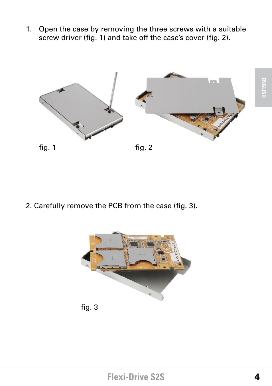 Flexi-drive s2s | SHARKOON Flexi-Drive S2S User Manual | Page 5 / 7