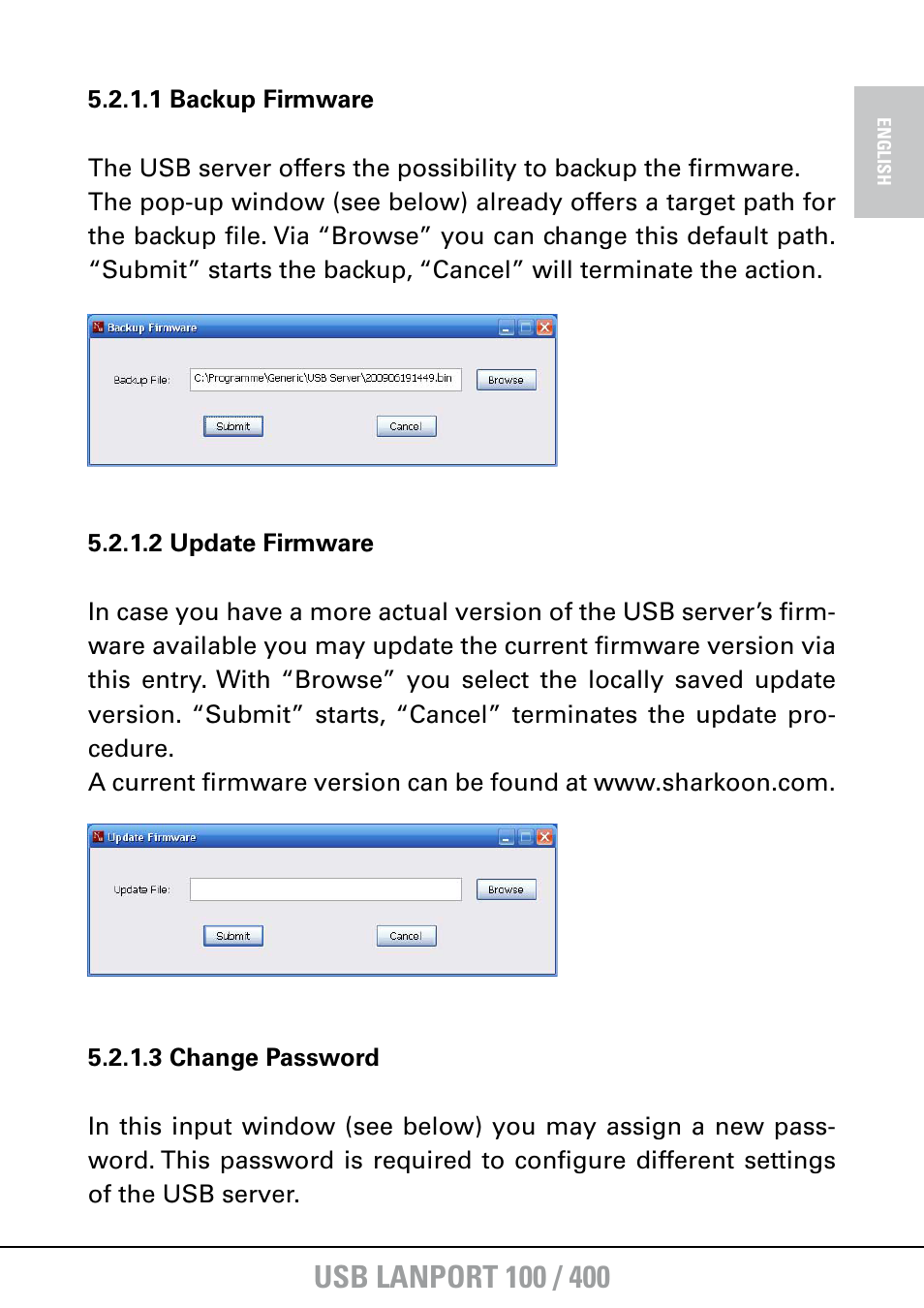 SHARKOON USB LANPort 400 User Manual | Page 13 / 27