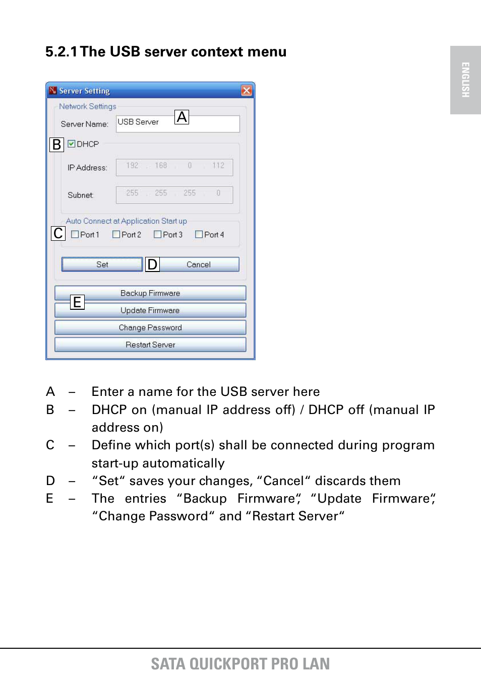 Sata quickport pro lan | SHARKOON SATA QuickPort Pro LAN User Manual | Page 14 / 27