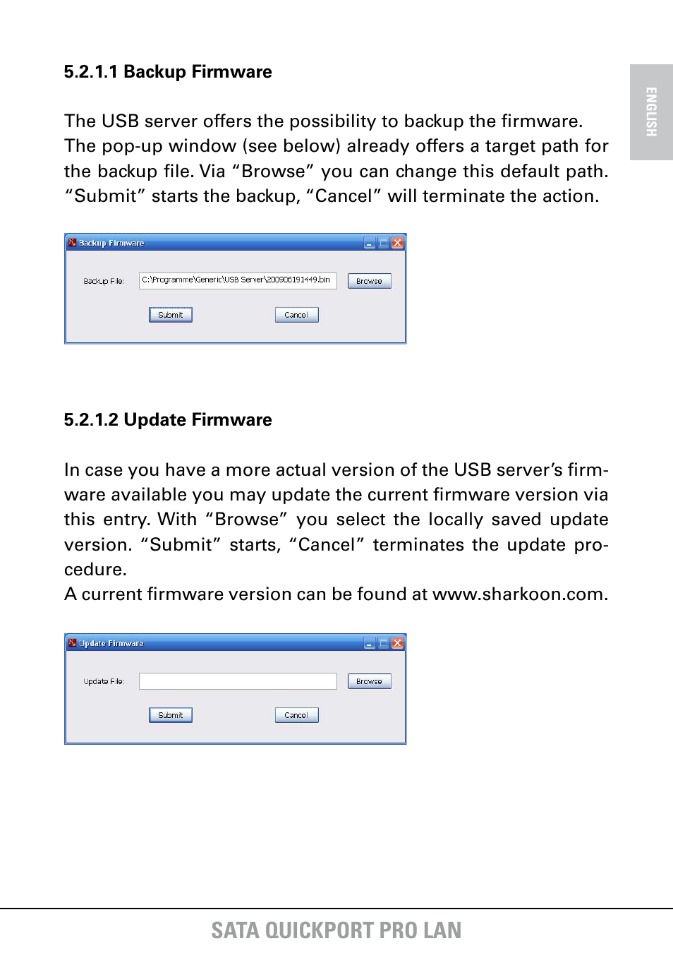 Sata quickport pro lan | SHARKOON SATA QuickPort Pro LAN User Manual | Page 15 / 27