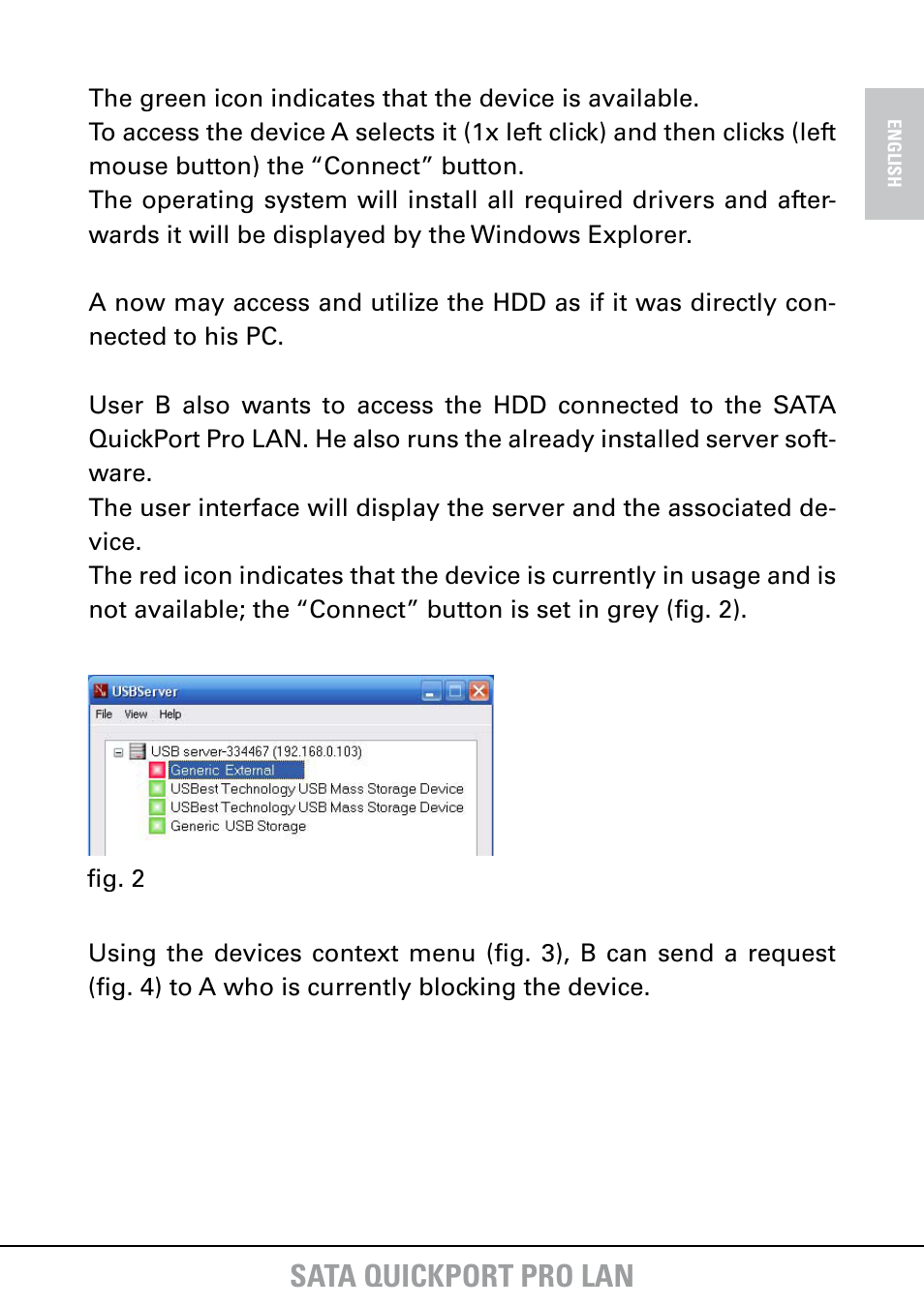 Sata quickport pro lan | SHARKOON SATA QuickPort Pro LAN User Manual | Page 25 / 27