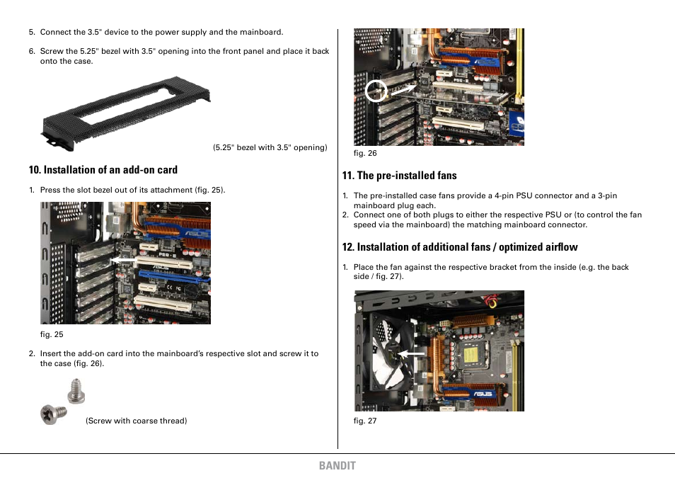 SHARKOON Bandit User Manual | Page 10 / 12