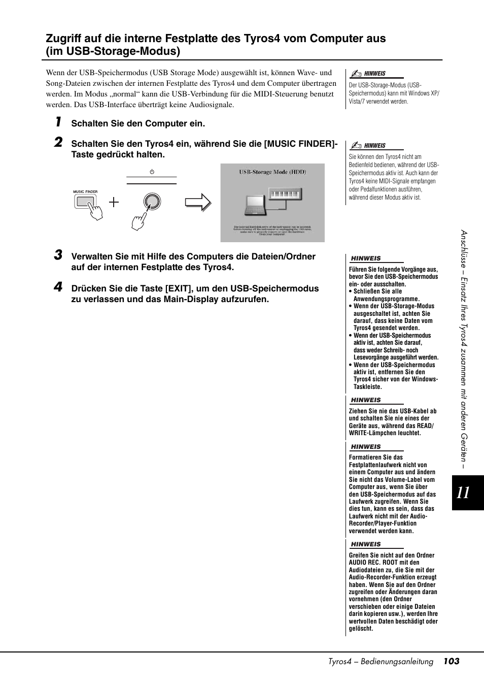 Chern (seite 103) | Yamaha Tyros4 User Manual | Page 103 / 126