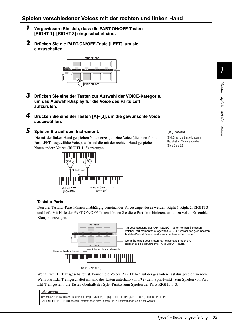 Yamaha Tyros4 User Manual | Page 35 / 126