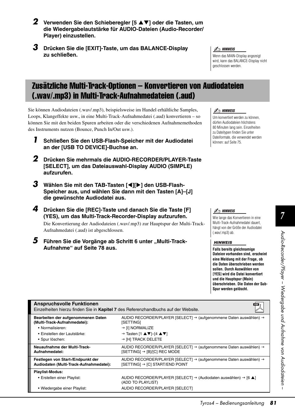 Yamaha Tyros4 User Manual | Page 81 / 126