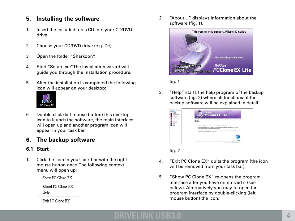 Drivelink usb3.0 | SHARKOON DriveLink USB3.0 User Manual | Page 5 / 8