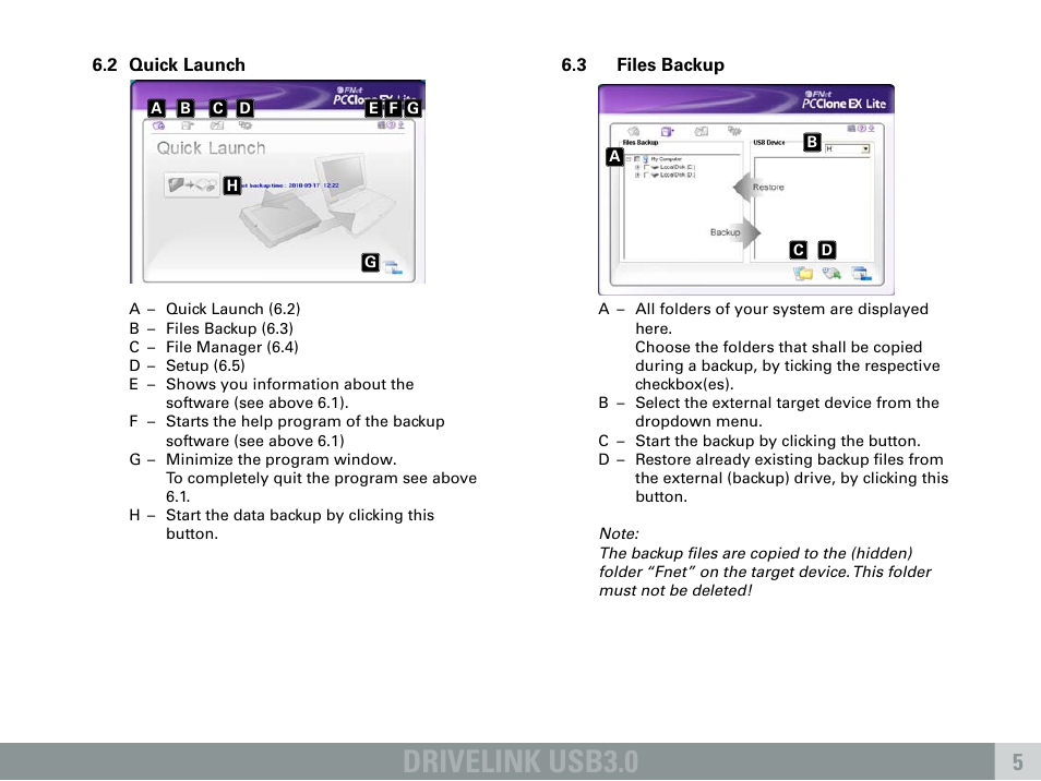 Drivelink usb3.0 | SHARKOON DriveLink USB3.0 User Manual | Page 6 / 8
