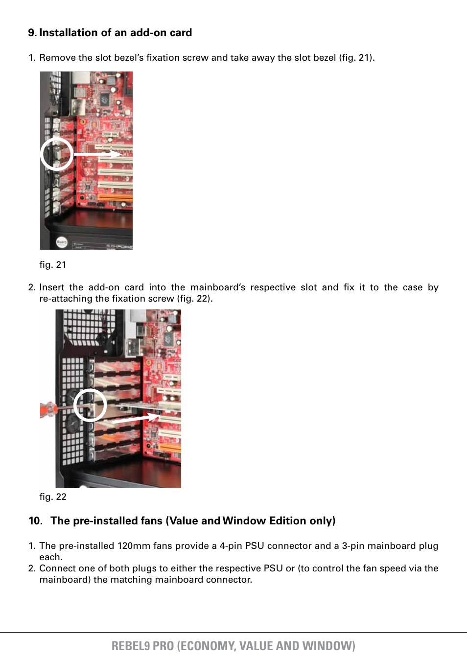 Rebel9 pro (economy, value and window) | SHARKOON Rebel9 Pro Window User Manual | Page 14 / 16