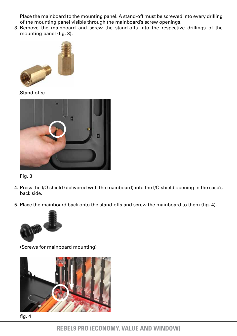 Rebel9 pro (economy, value and window) | SHARKOON Rebel9 Pro Window User Manual | Page 8 / 16
