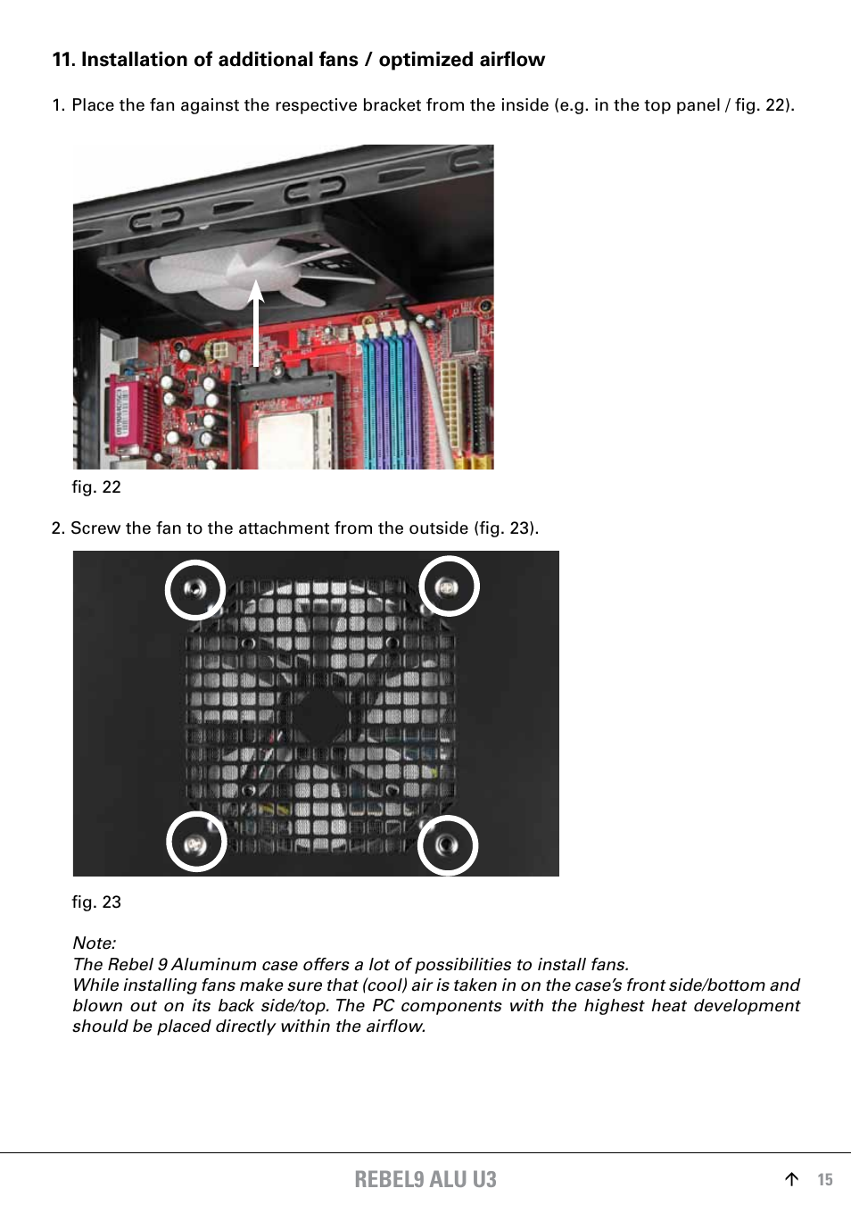 Rebel9 alu u3 | SHARKOON Rebel9 Aluminum U3 User Manual | Page 15 / 16