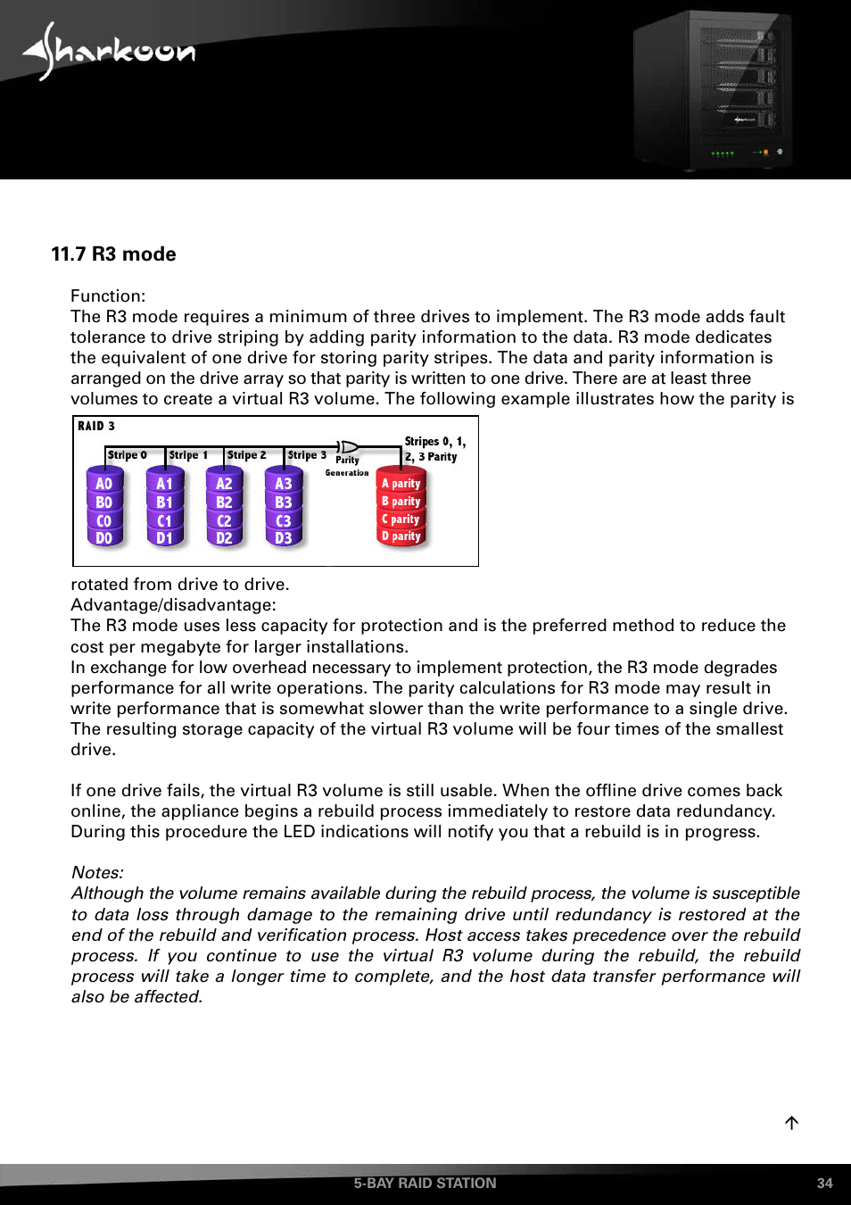 Mode | SHARKOON 5-Bay RAID-Station User Manual | Page 34 / 37