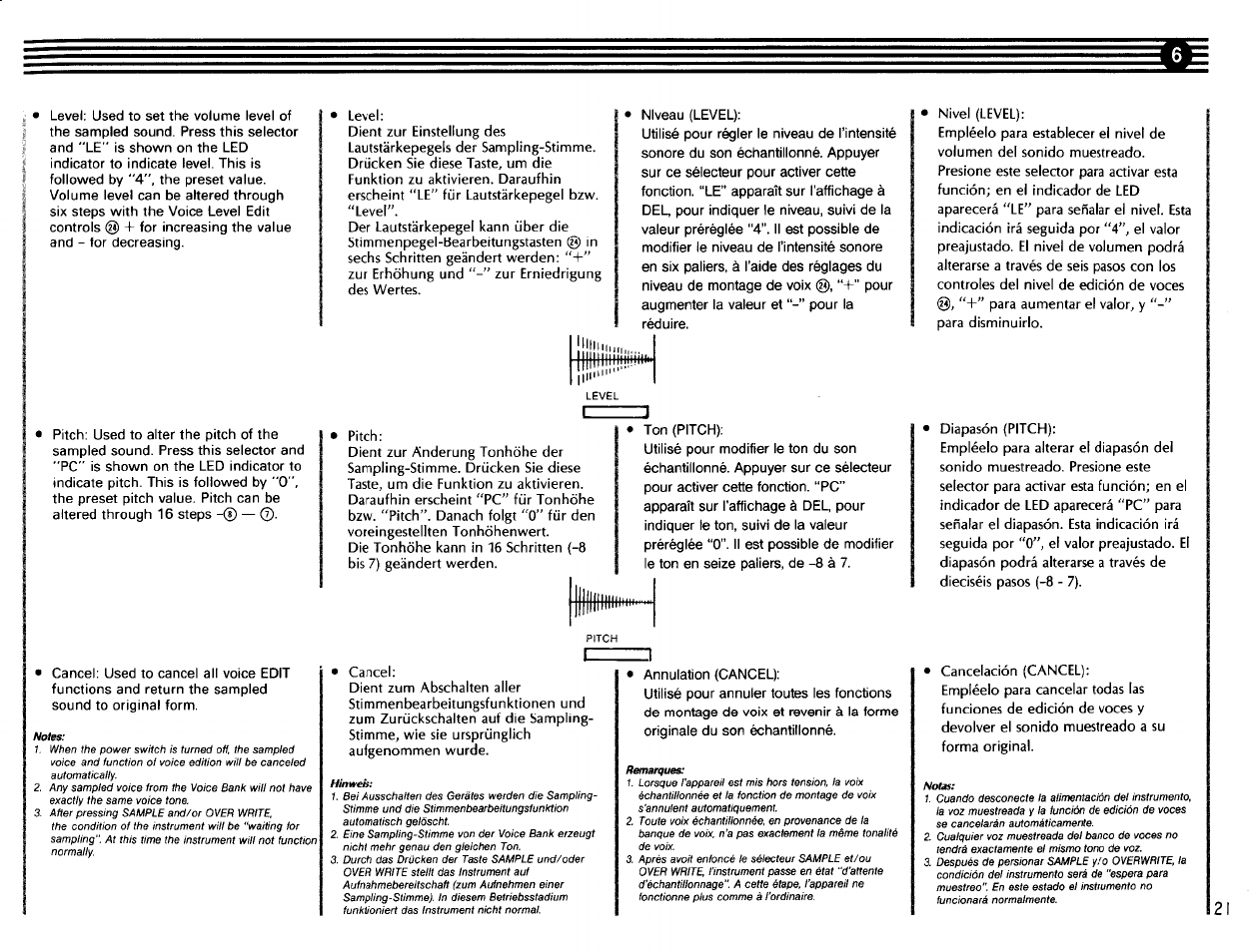 Yamaha VSS-200 User Manual | Page 23 / 28