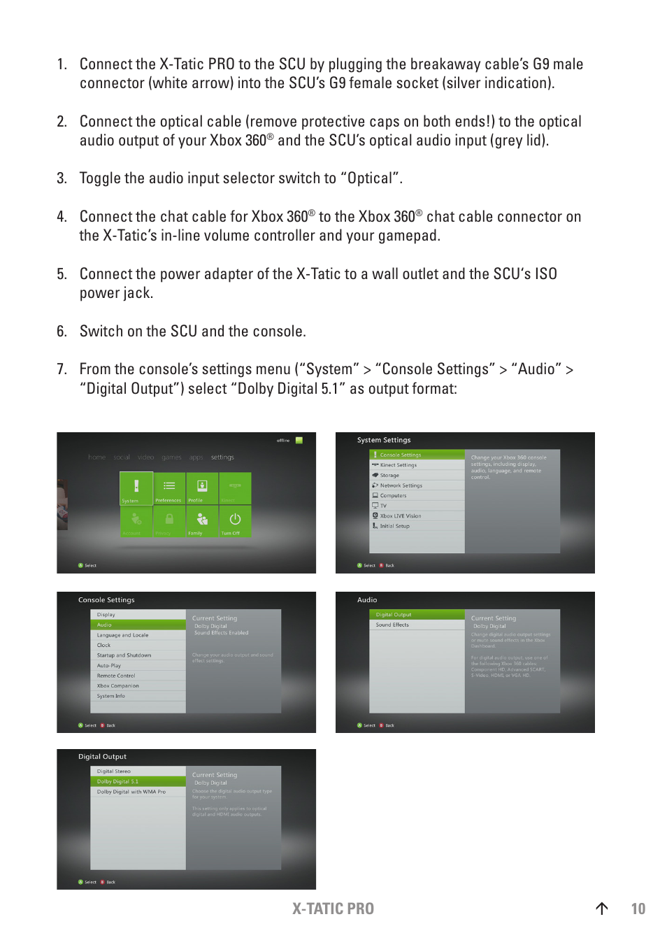 SHARKOON X-Tatic PRO User Manual | Page 10 / 20