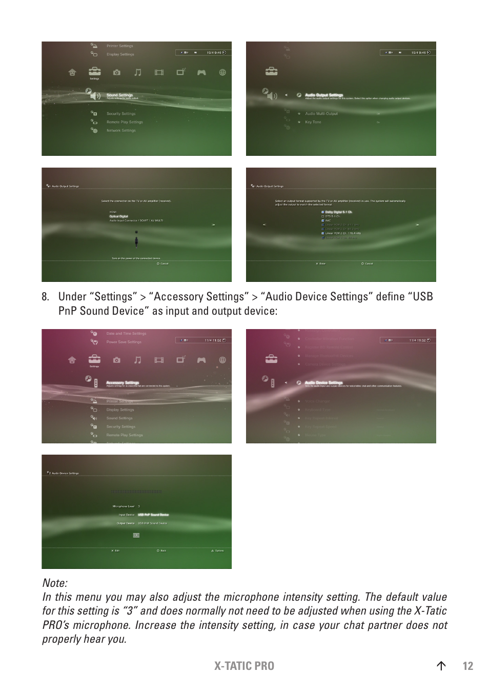 SHARKOON X-Tatic PRO User Manual | Page 12 / 20