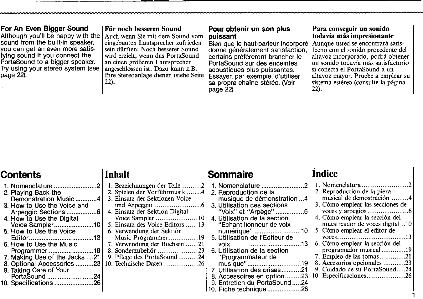 Yamaha VSS-30 User Manual | Page 3 / 32