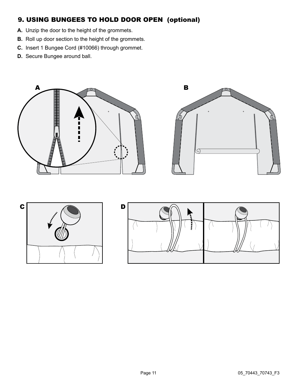 ShelterLogic 70743 12 x 12 x 8 Shed-in-a-Box User Manual | Page 11 / 33