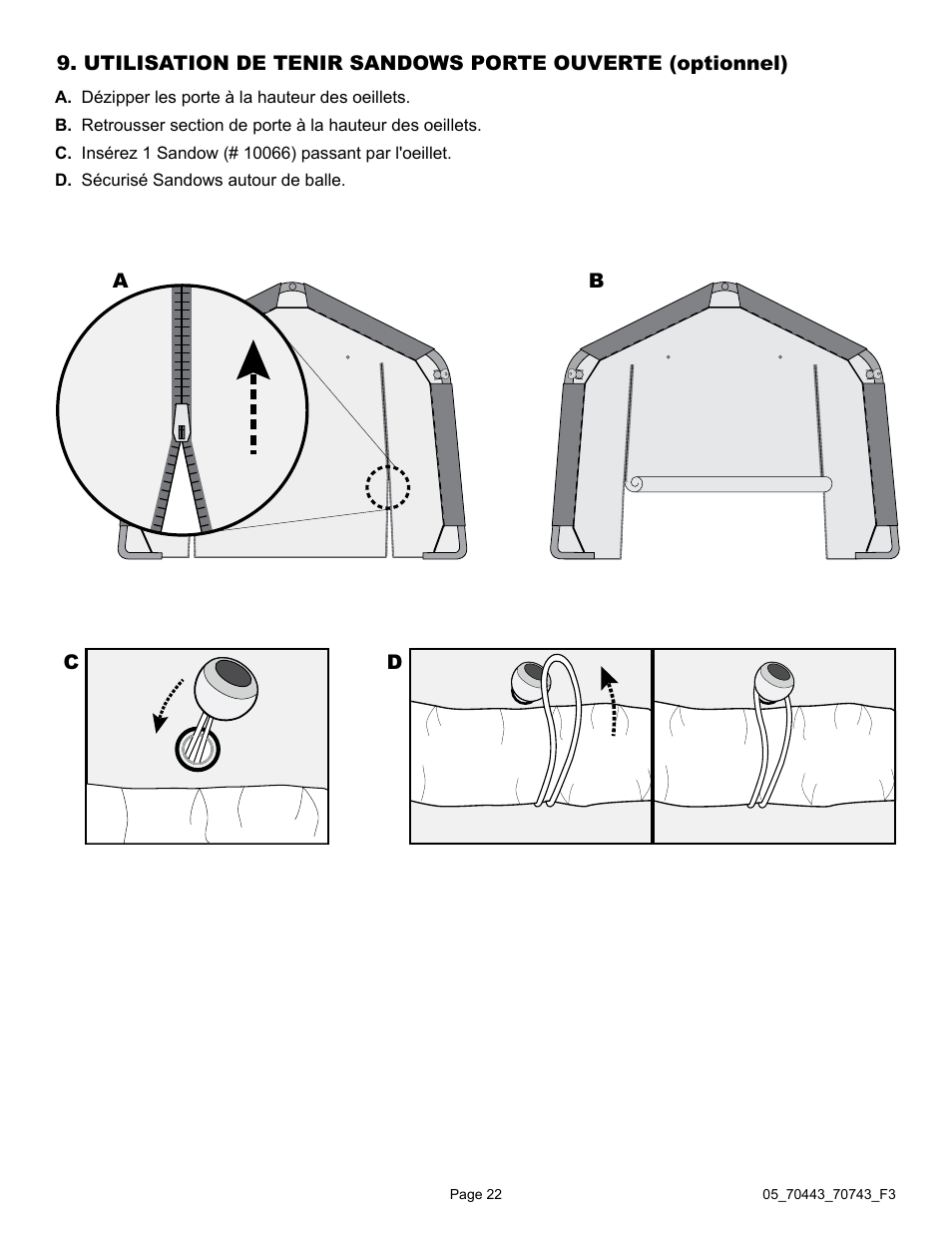 ShelterLogic 70743 12 x 12 x 8 Shed-in-a-Box User Manual | Page 22 / 33