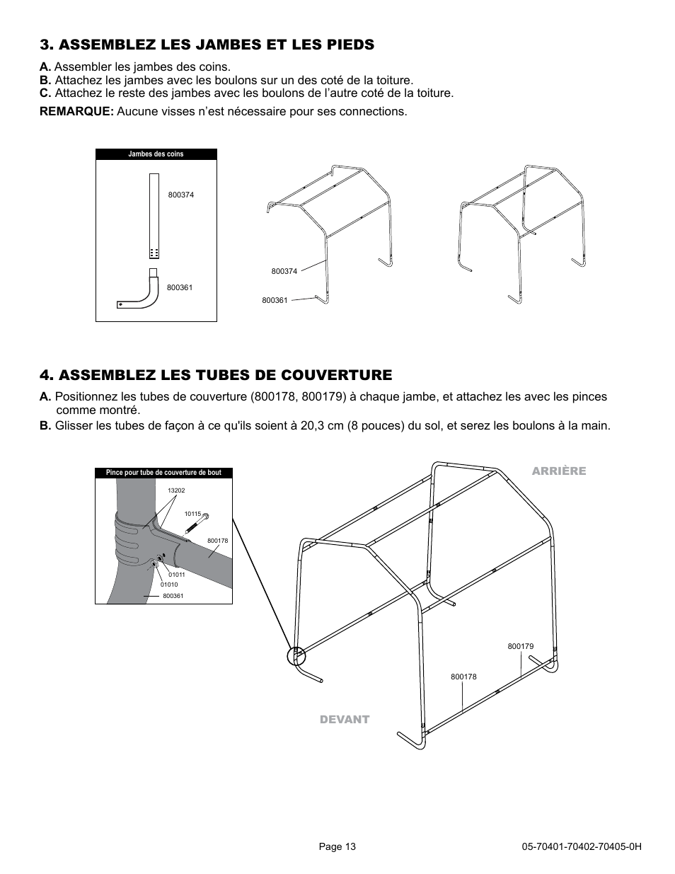 ShelterLogic 70405 6 x 6 x 6 Shed-in-a-Box User Manual | Page 13 / 24