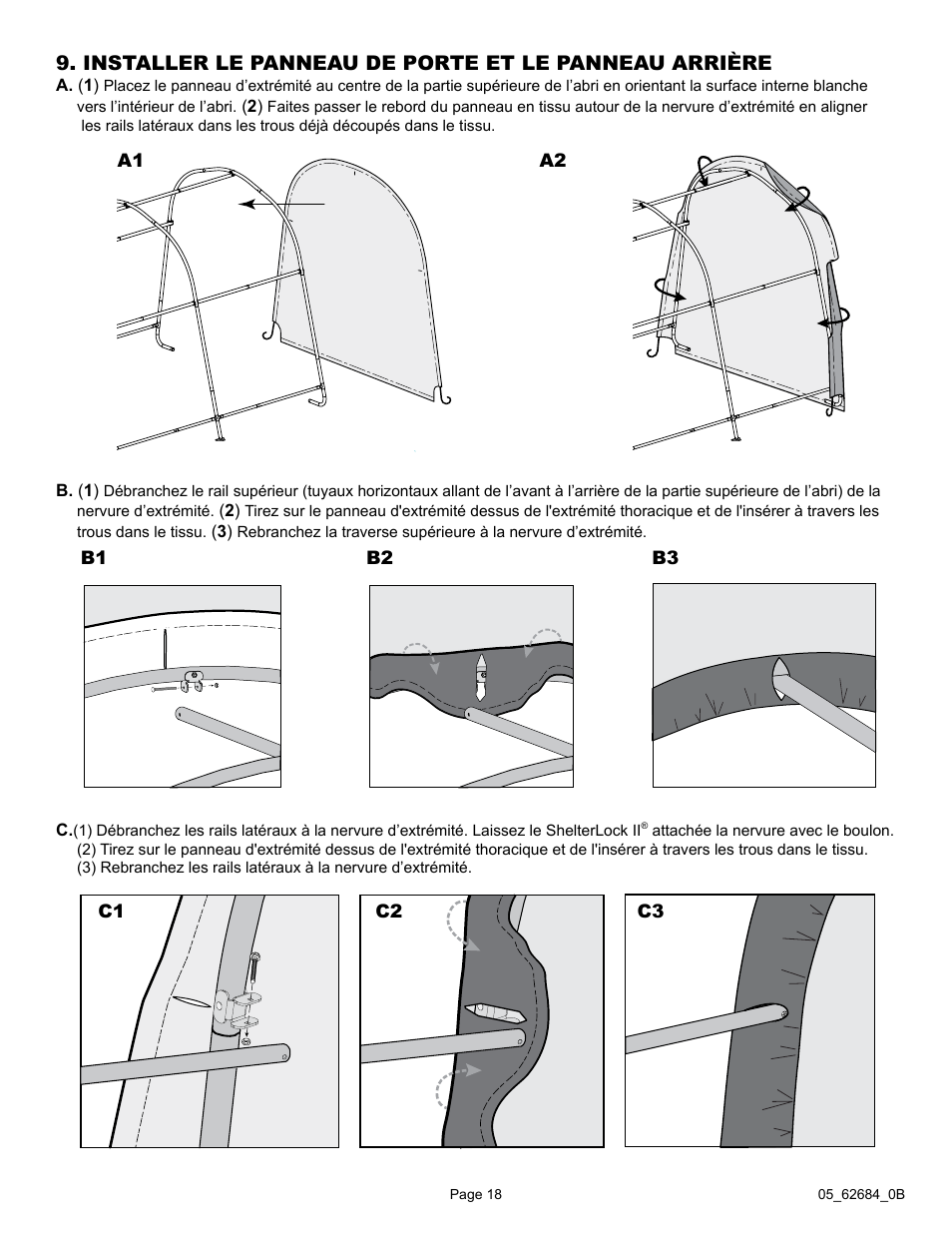 ShelterLogic 62684 10 x 20 x 8 AutoShelter RoundTop 1020 - Sandstone User Manual | Page 18 / 30