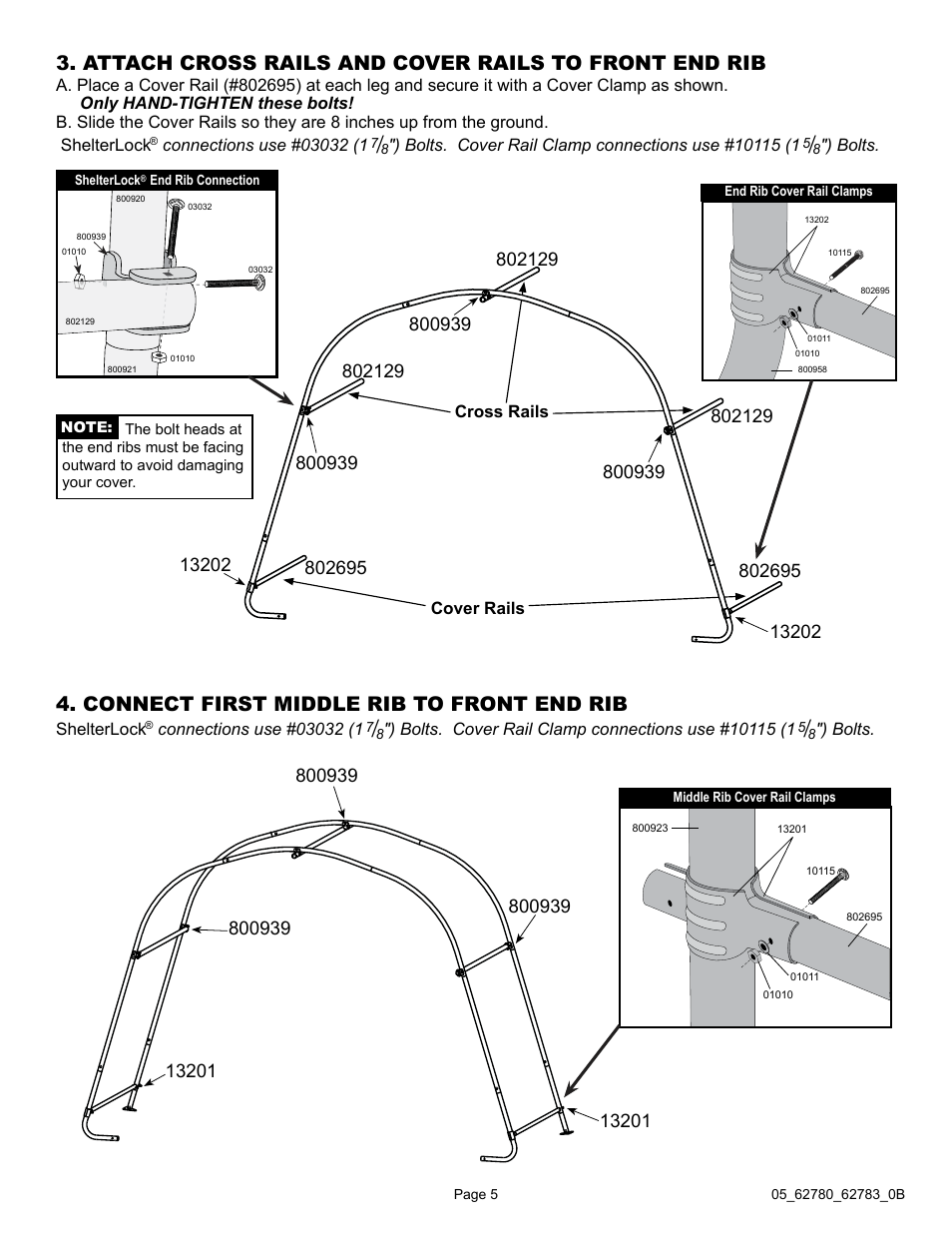ShelterLogic 62783 Garage-in-a-Box RoundTop User Manual | Page 5 / 30