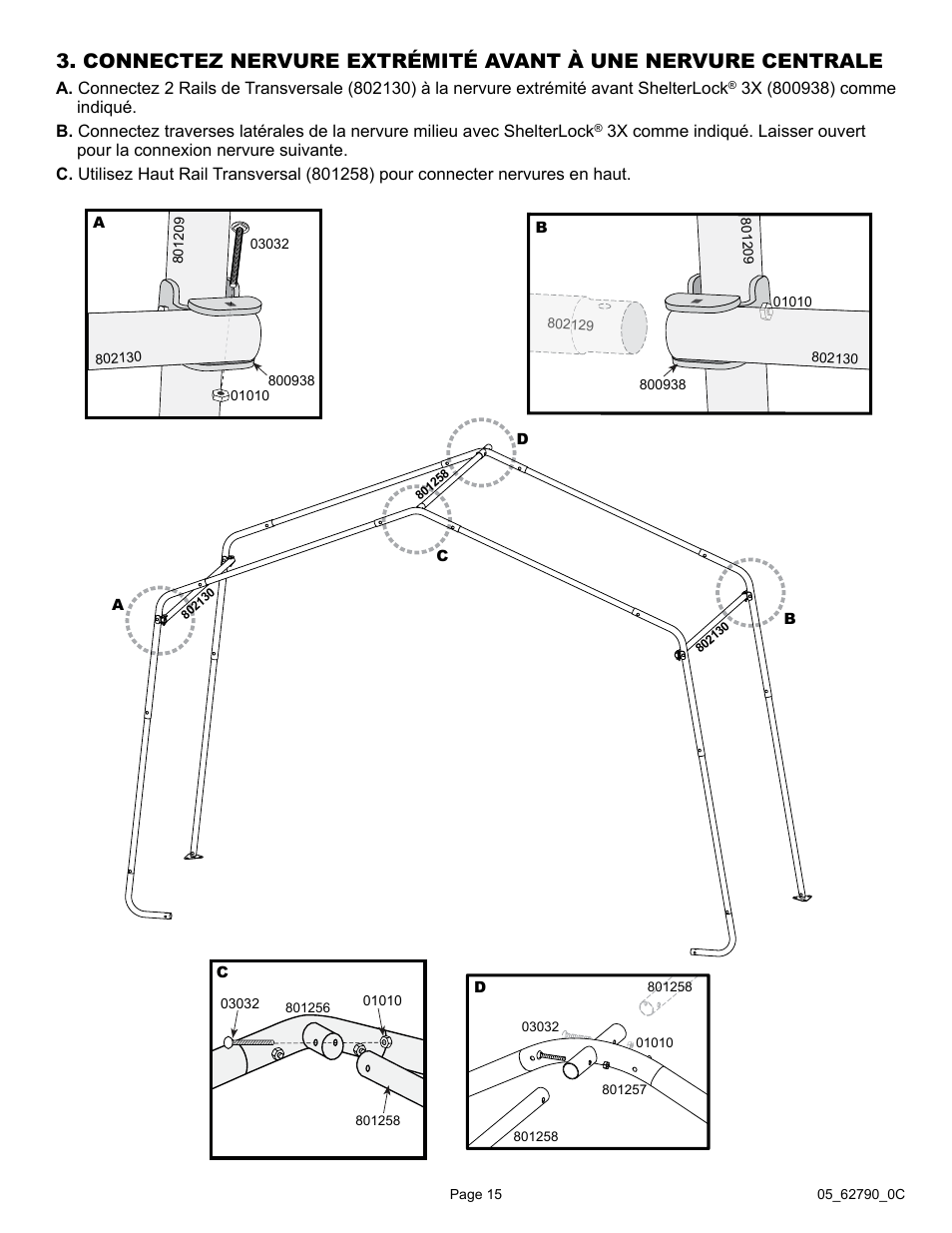 ShelterLogic 62790 12 x 20 x 8 Garage-in-a-Box User Manual | Page 15 / 30